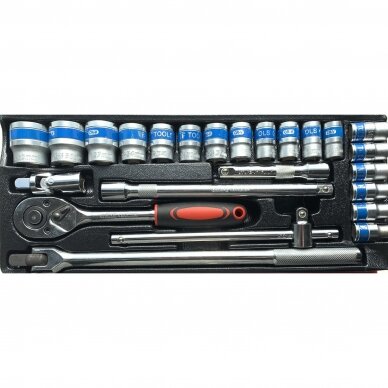 1/2" Dr. Socket set 24pcs 1