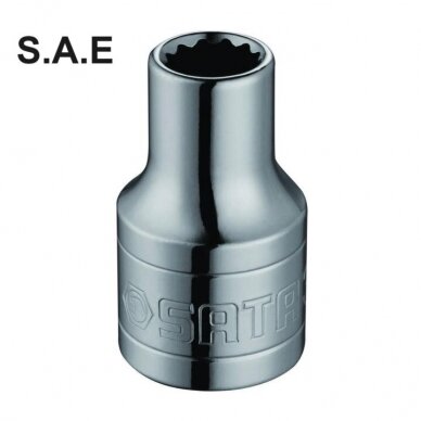 1/2" Dr. 12pt. Socket (S.A.E.)