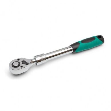 1/2" Dr. Quick-release ratchet with prolongation, L=300/440mm