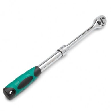 1/2" Dr. Quick-release ratchet with prolongation, L=300/440mm 1