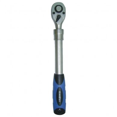 1/2" Dr. Quick-release ratchet with prolongation, L=320/450mm