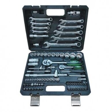 1/4" + 1/2" Dr. Socket wrench set 82pcs.