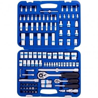 1/4" + 1/2" Dr. Socket set 108pcs.