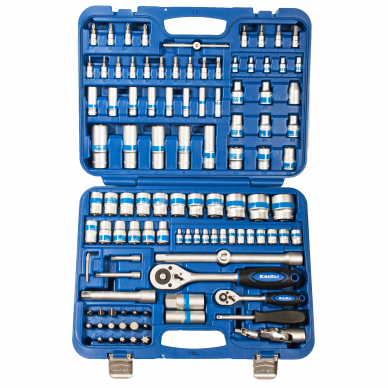 1/4" + 1/2" Dr. Socket set 108pcs. 12pt