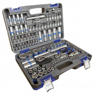 1/4" + 1/2" Dr. Socket set 108pcs. 72TH