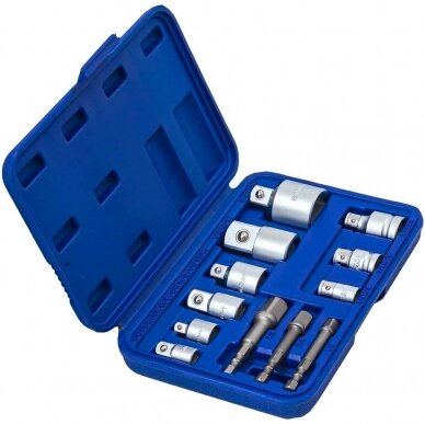 1/4" + 3/8" + 1/2" + 3/4" Dr. Adapter set 12pcs. 1