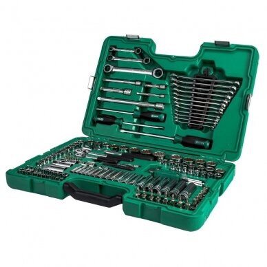 1/4" + 3/8" + 1/2" Dr. Socket wrench set 150pcs.