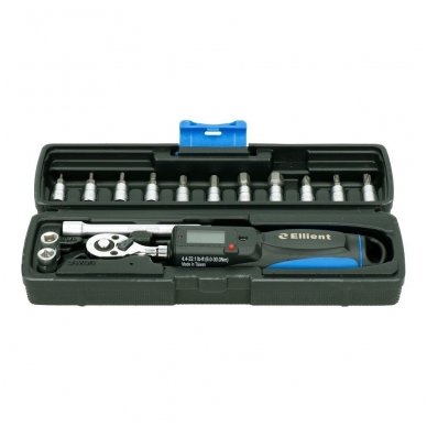 1/4" Dr. Pre-set digital torque wrench 6-30Nm with bit sets