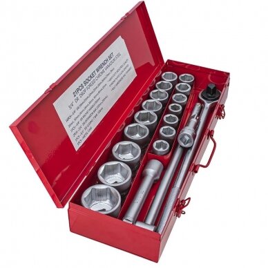 3/4" Dr. Socket set 21pcs. 1