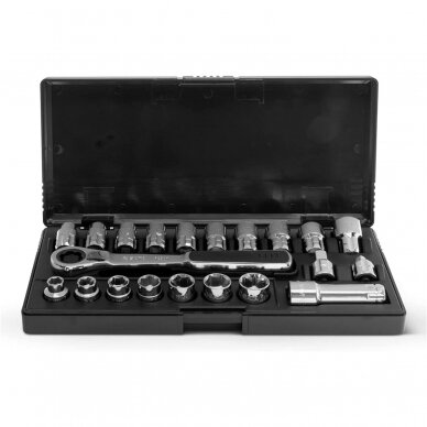 3/8" Dr. Socket set 21pcs.