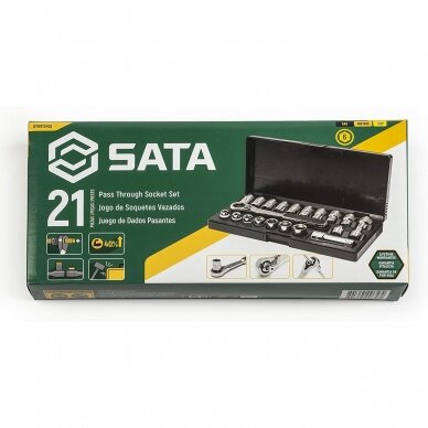 3/8" Dr. Socket set 21pcs. 5