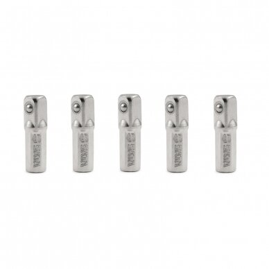 1/4" Dr. Drill socket adapter (5pcs)