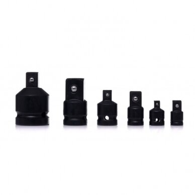 1/4" + 3/8" + 1/2" + 3/4" Impact adaptors set 6pcs 3