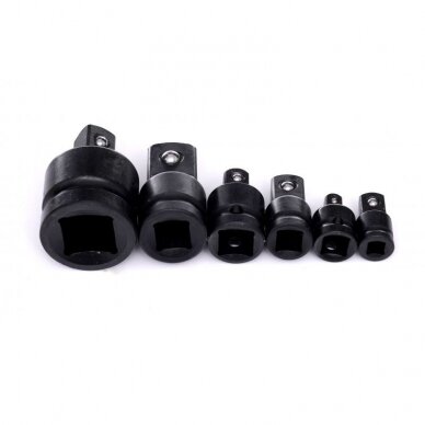 1/4" + 3/8" + 1/2" + 3/4" Impact adaptors set 6pcs 4