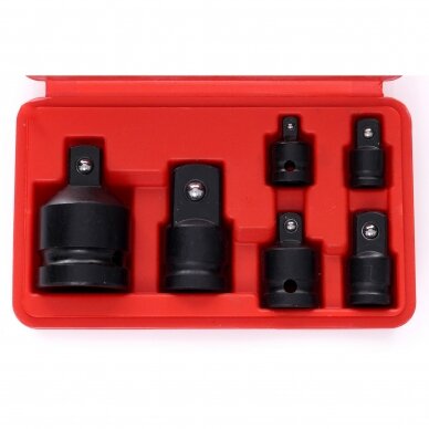 1/4" + 3/8" + 1/2" + 3/4" Impact adaptors set 6pcs 1