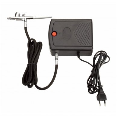 Airbrush kit Ø 0.2mm with mini air pump