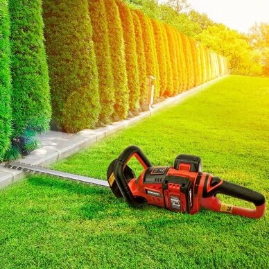 Li-ion Cordless hedge trimmer 40V (20V + 20V) 7