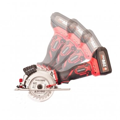 Li-ion Cordless Circular Saw with laser 20V 5