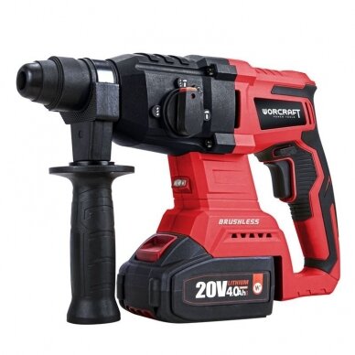 Li-ion Cordless rotary hammer 20V (plastic box) 5