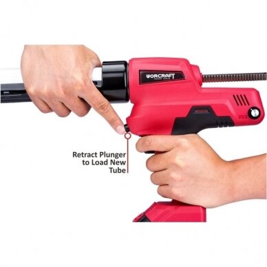 Li-ion Cordless caulking gun 20V 4