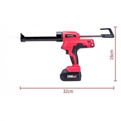 Li-ion Cordless caulking gun 20V 6