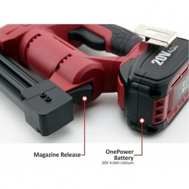 Li-ion Cordless tacker 20V 7