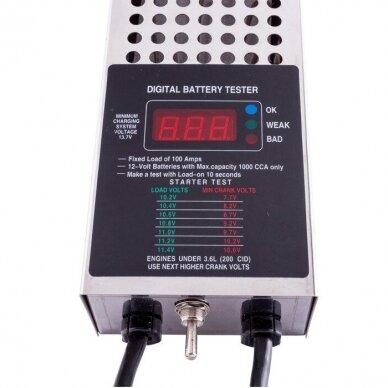 Digital battery load tester 12V 1