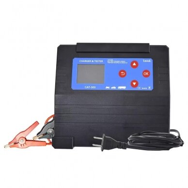 Battery charger & tester 12V 15A 3-360Ah