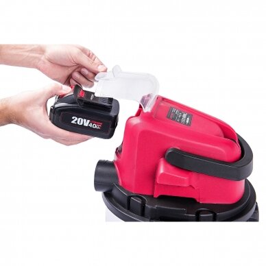 Li-ion Cordless Wet & Dry Vacuum Cleaner 20l 20V 3