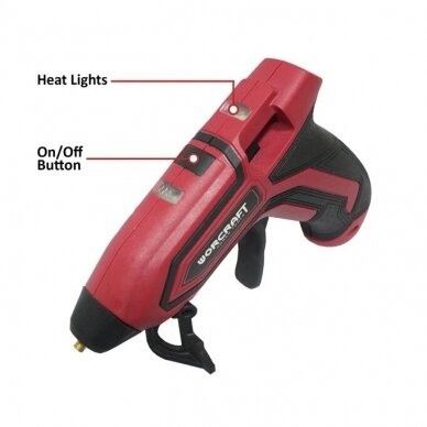 Li-ion Cordless hot melt glue gun 3.7V 2