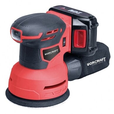 Li-ion Cordless Rotary Sander 125mm 20V