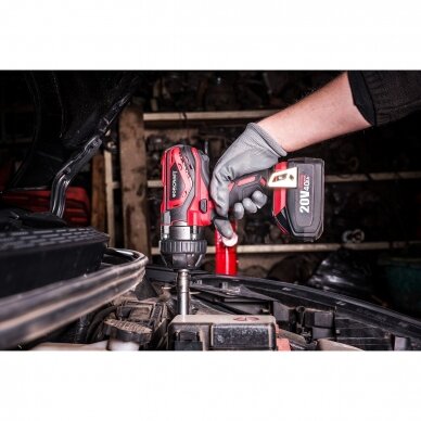 Li-ion Impact Cordless Wrench 1/2" 20V 9