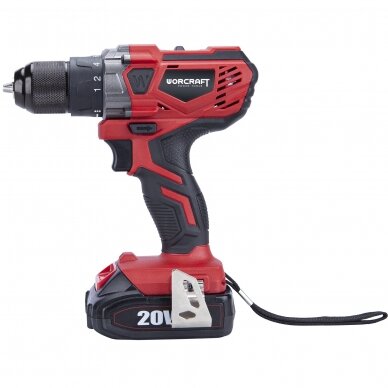 Li-ion Cordless Driver / Drill 20V, 4.0Ah 1