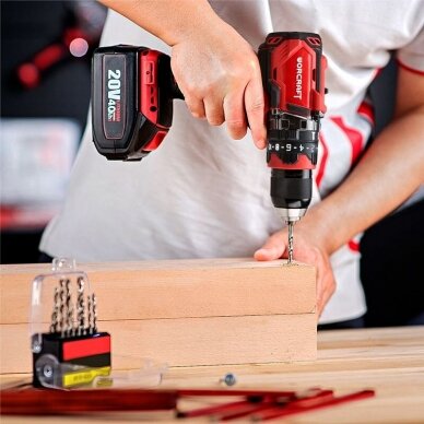 Li-ion Cordless Driver / Drill 20V (XCUBE box) 10