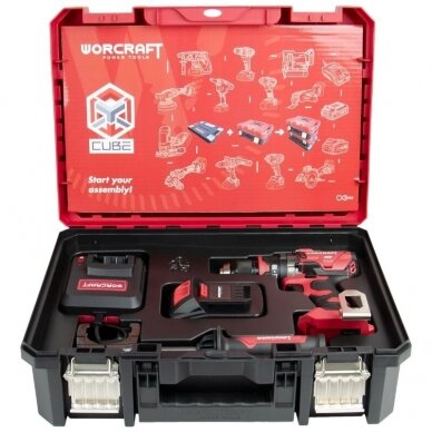 Li-ion Cordless Driver / Drill 20V (XCUBE box)