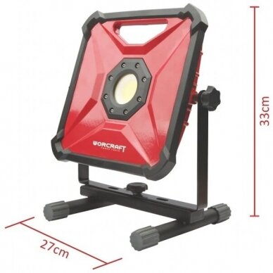 Li-ion Cordless COB(30W) rechargeable flood light 20V 12