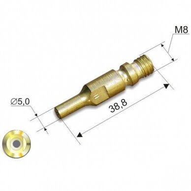 Cutting nozzle No.6 (200-300mm) for cutting torch 341 P