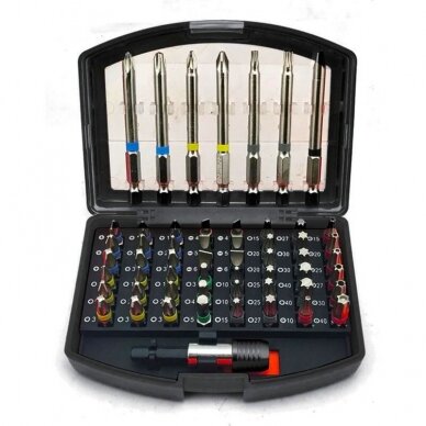 Screwdriver bit set 56pcs with bit holder