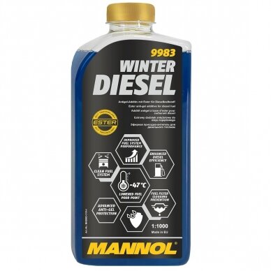 Winter Diesel additive 1000ml MANNOL