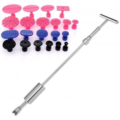 Sliding hammer - mini type with 19pcs glue pad