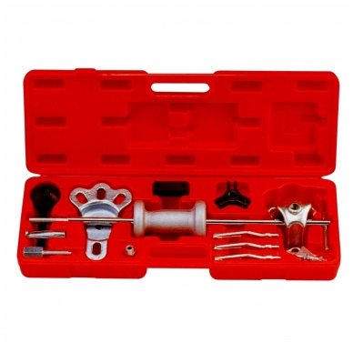 Sliding hammer/puller set 10pcs.