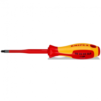 Screwdriver KNIPEX VDE (Slim) Plus/Minus pattern PZ/S1x212mm