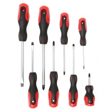 Screwdriver set 8pcs.