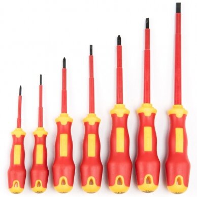 Screwdriver insulated set 7pcs 2