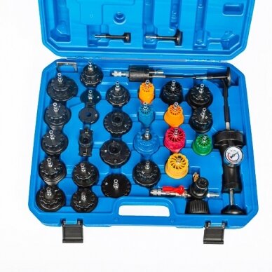 Radiator pressure tester set 33pcs 2