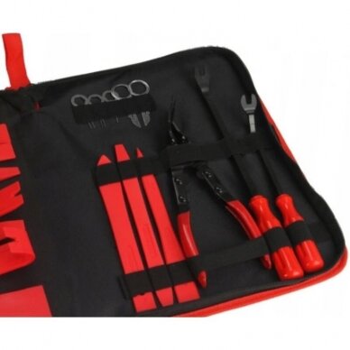 Upholstery and car radio puller set 19pcs 2