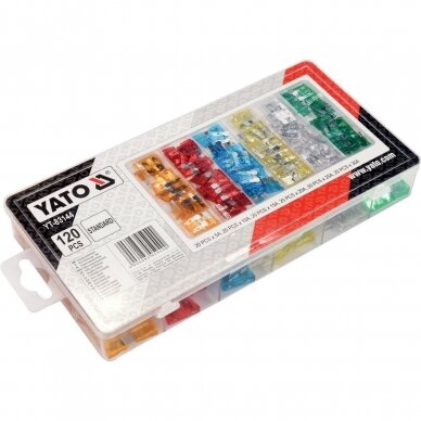 Car fuse set 120pcs STANDART 2