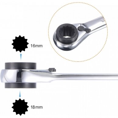 4in1 ratcheting wrench 18