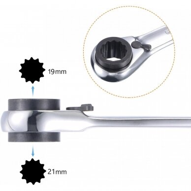 4in1 ratcheting wrench 17