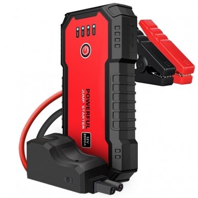 Multifunctional jump starter and charger 12V 2000A 20Ah